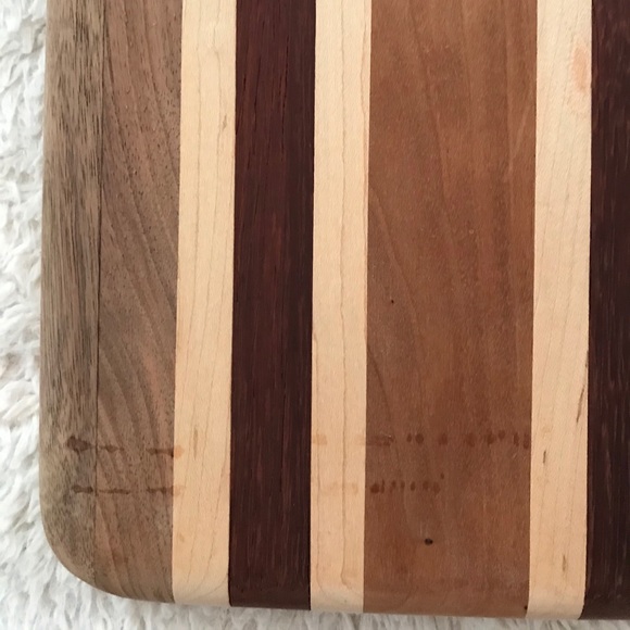 Woodware Multi-Wood Cheese Board & Cheese Knife - Picture 7 of 7